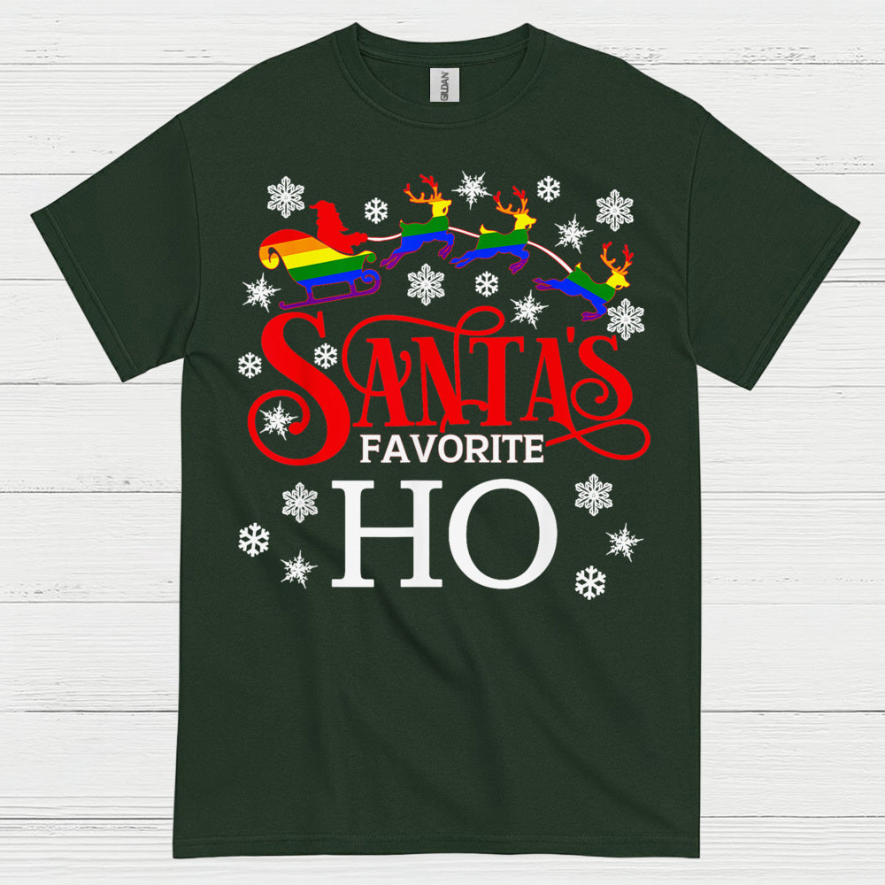 Santa’s Favorite Ho Pride T Shirt
