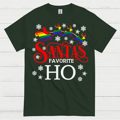 Santa’s Favorite Ho Pride T Shirt
