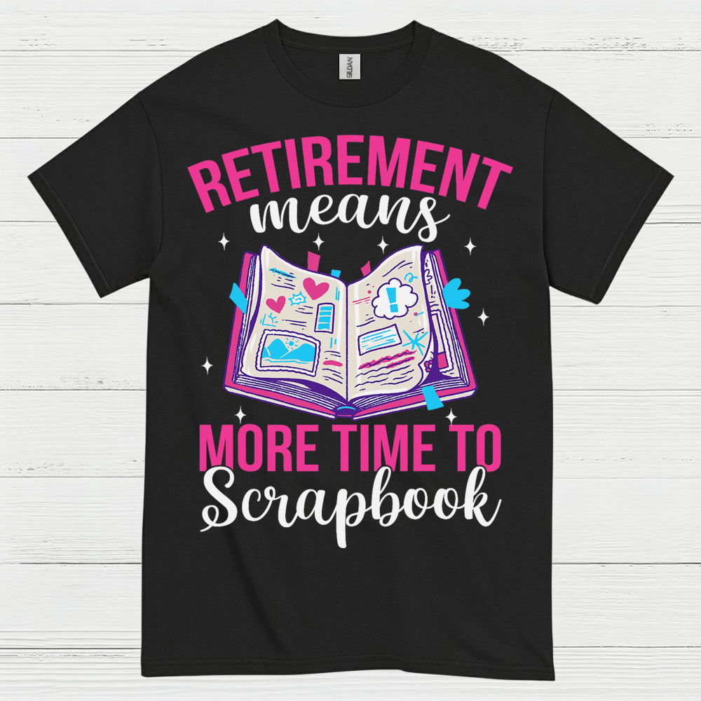 Retirement Scrapbooking Lover Memory Keeper T Shirt