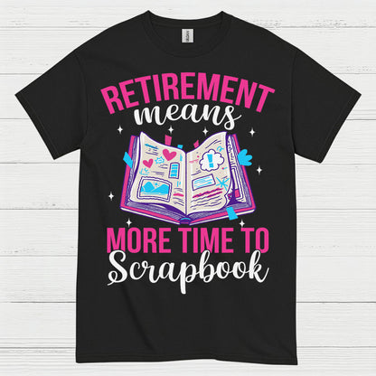 Retirement Scrapbooking Lover Memory Keeper T Shirt