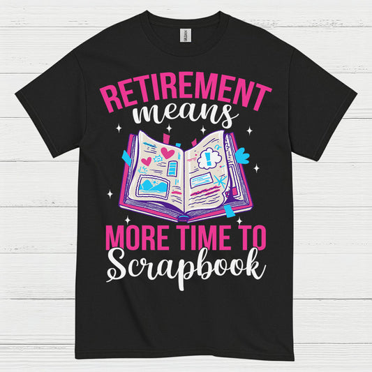 Retirement Scrapbooking Lover Memory Keeper T Shirt