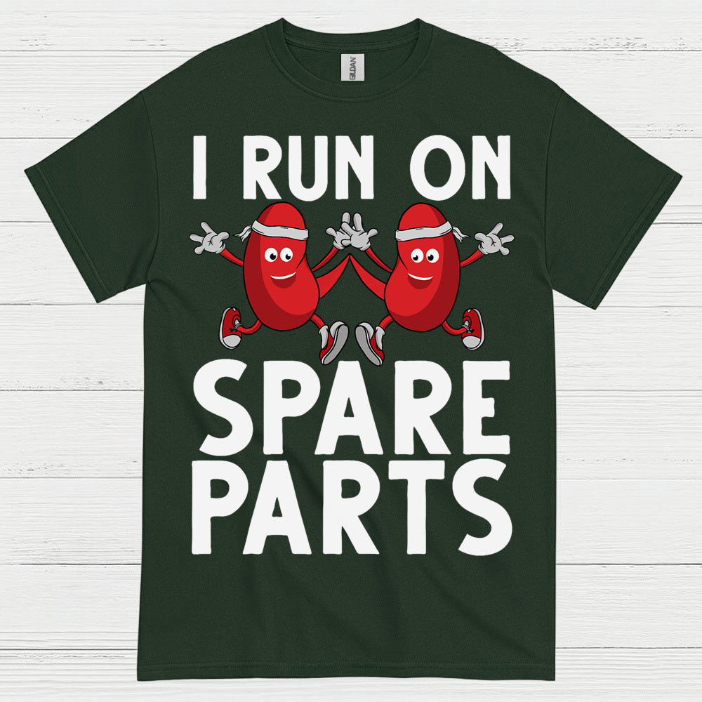 I Run On Spare Parts Funny Kidney T Shirt