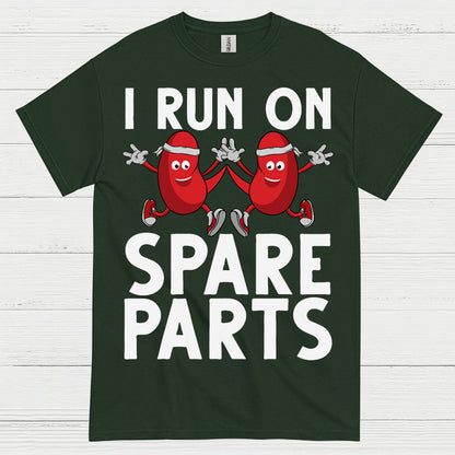 I Run On Spare Parts Funny Kidney T Shirt
