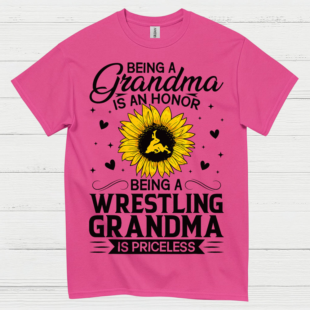 Being a Wrestling Grandma Is Priceless T Shirt