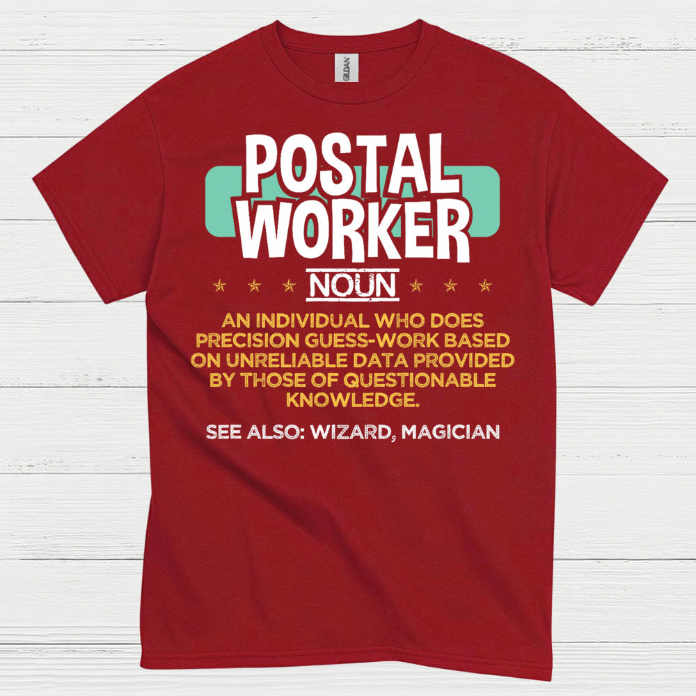 Postal Worker Noun T Shirt