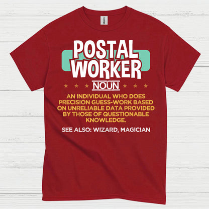 Postal Worker Noun T Shirt
