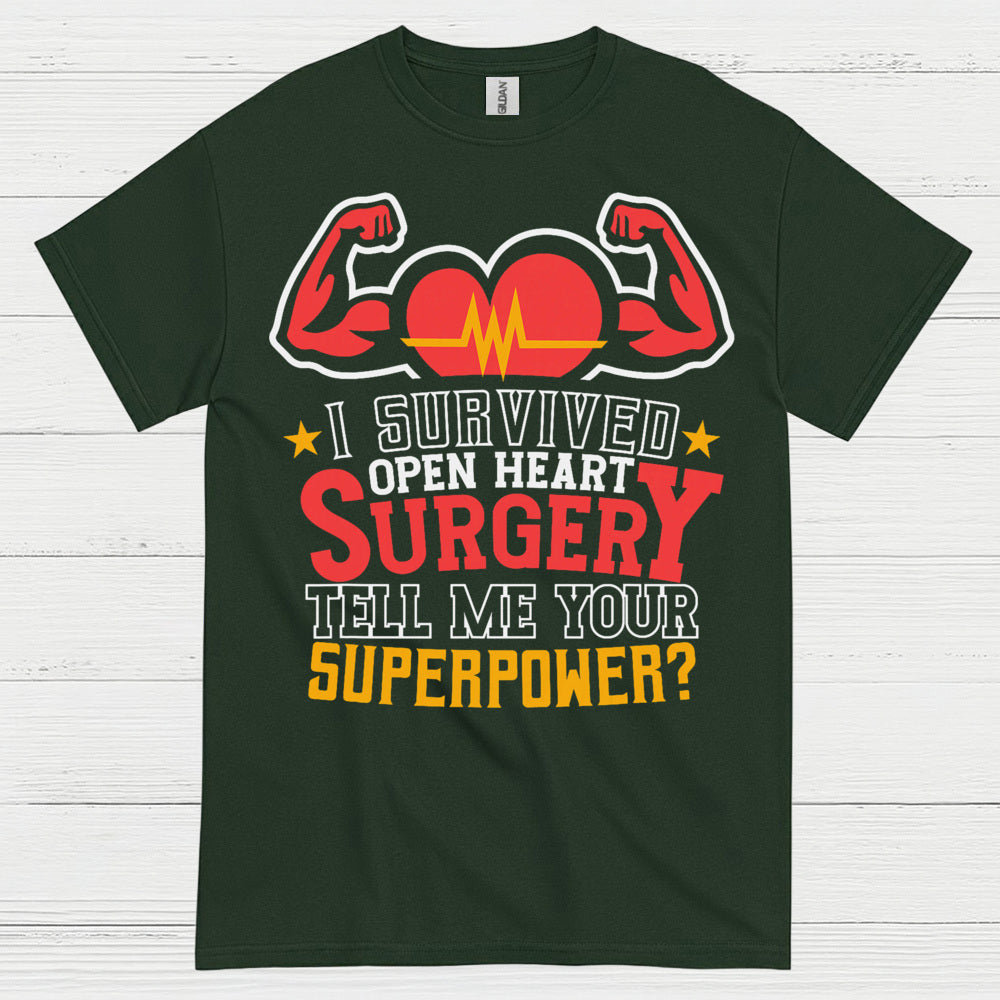 Open Heart Surgery Superpower T Shirt