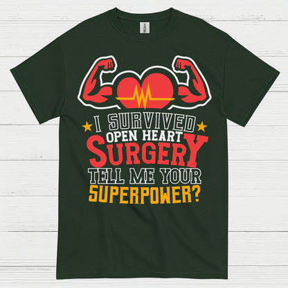 Open Heart Surgery Superpower T Shirt