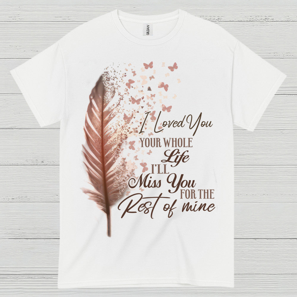 Forever In My Heart Memorial Feather T-Shirt