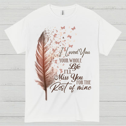 Forever In My Heart Memorial Feather T-Shirt