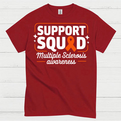 Support Squad Multiple Sclerosis T Shirt