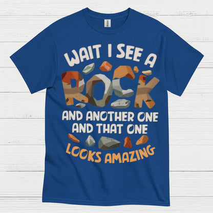 Wait I See A Rock Looks Amazing T Shirt