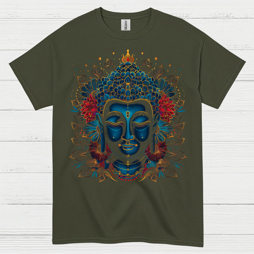 Sacred Buddha Mandala Art T Shirt