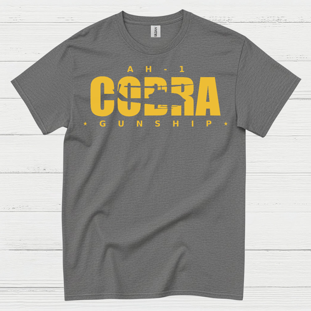AH-1 Cobra Gunship Military T Shirt