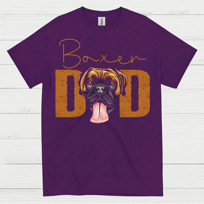 Boxer Dad Funny T Shirt