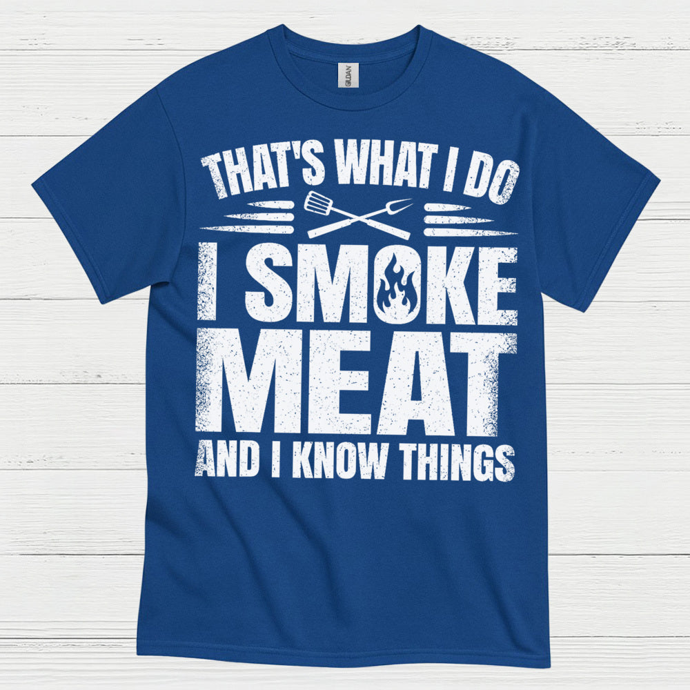 BBQ Master Smoke Meat T Shirt