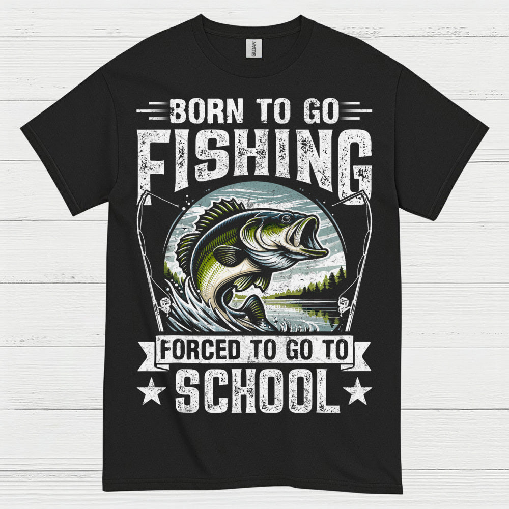 Born To Go Fishing T Shirt