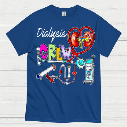 Dialysis Crew Support Awareness T Shirt