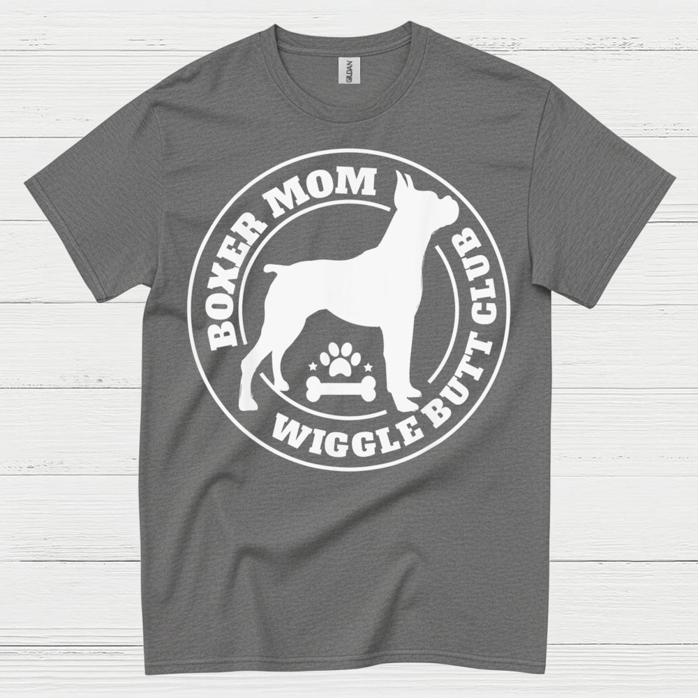 Boxer Mom Wiggle Butt Club T Shirt