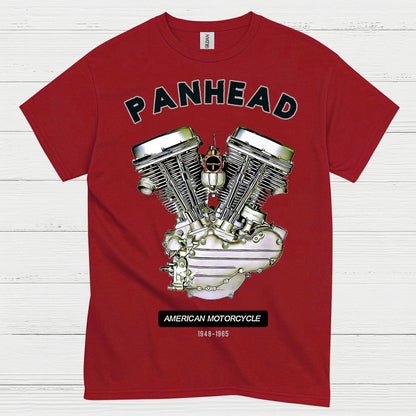 Panhead American Motorcycle Engine T Shirt