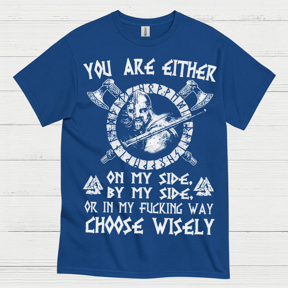 Choose Wisely Viking Warrior T Shirt