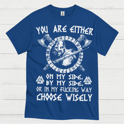 Choose Wisely Viking Warrior T Shirt