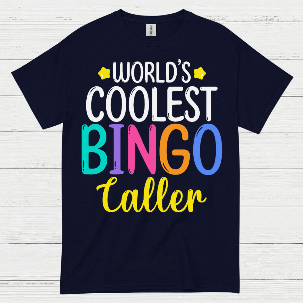 Worlds Coolest Bingo Caller T Shirt