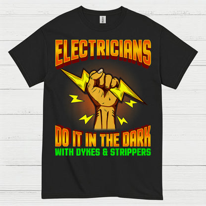 Electrician Dark Humor Graphic T Shirt