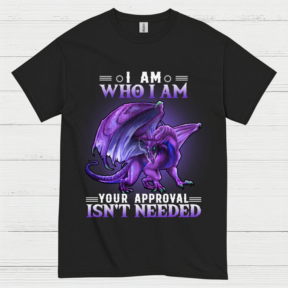 Purple Dragon Attitude T Shirt