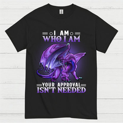 Purple Dragon Attitude T Shirt