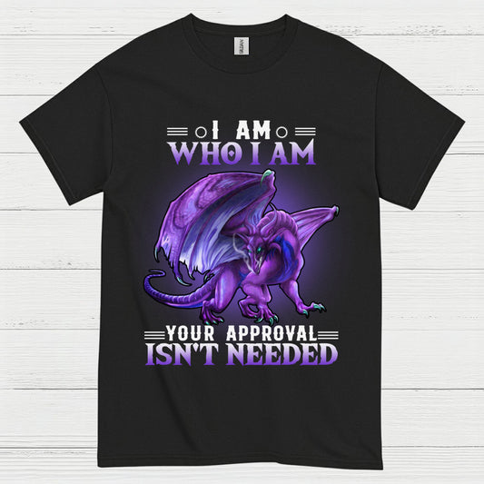 Purple Dragon Attitude T Shirt