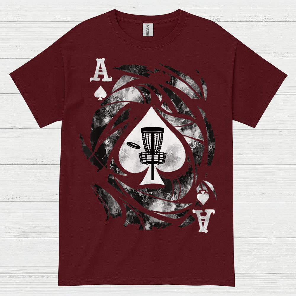 Ace Of Spades Disc Golf T Shirt