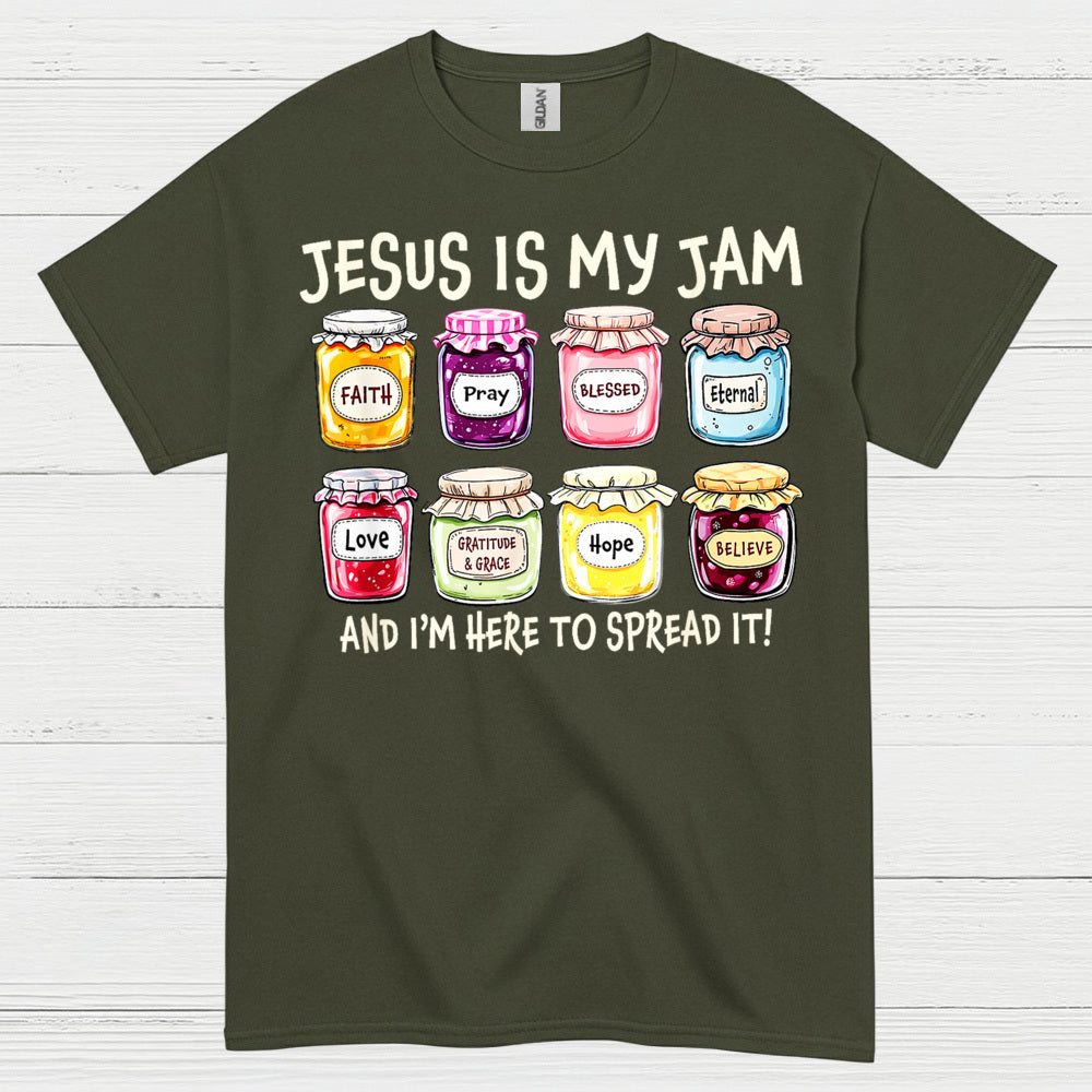 Jesus Is My Jam Christian T Shirt