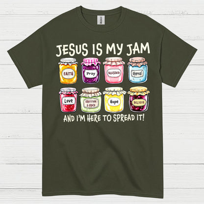 Jesus Is My Jam Christian T Shirt