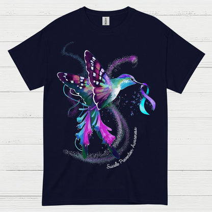 Hummingbird Awareness Message T Shirt