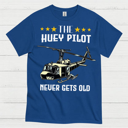 The Huey Pilot Never Gets Old T Shirt