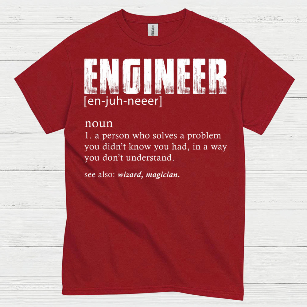 Wizard of Problems Engineer T Shirt