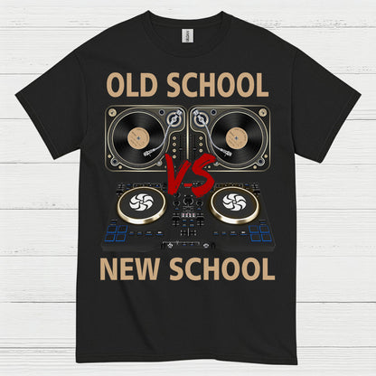Old School New School DJ T Shirt