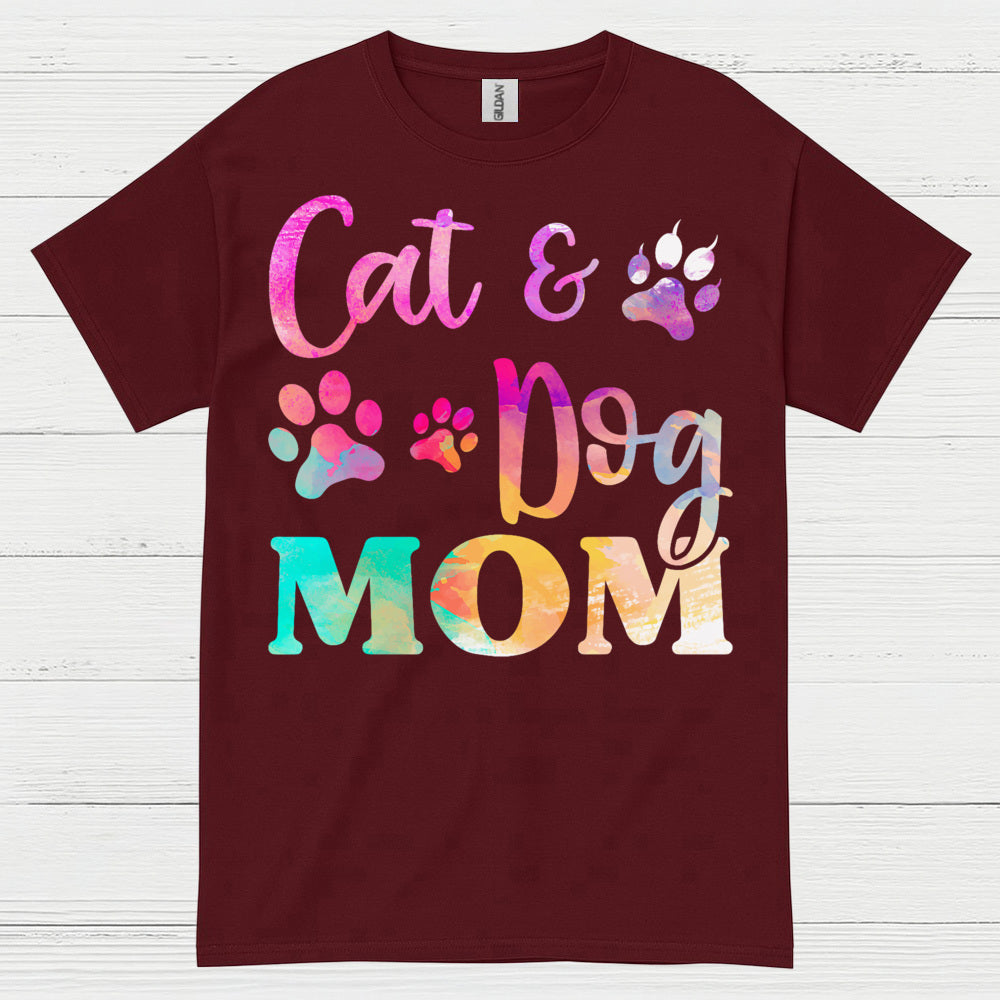 Cat And Dog Mom T Shirt