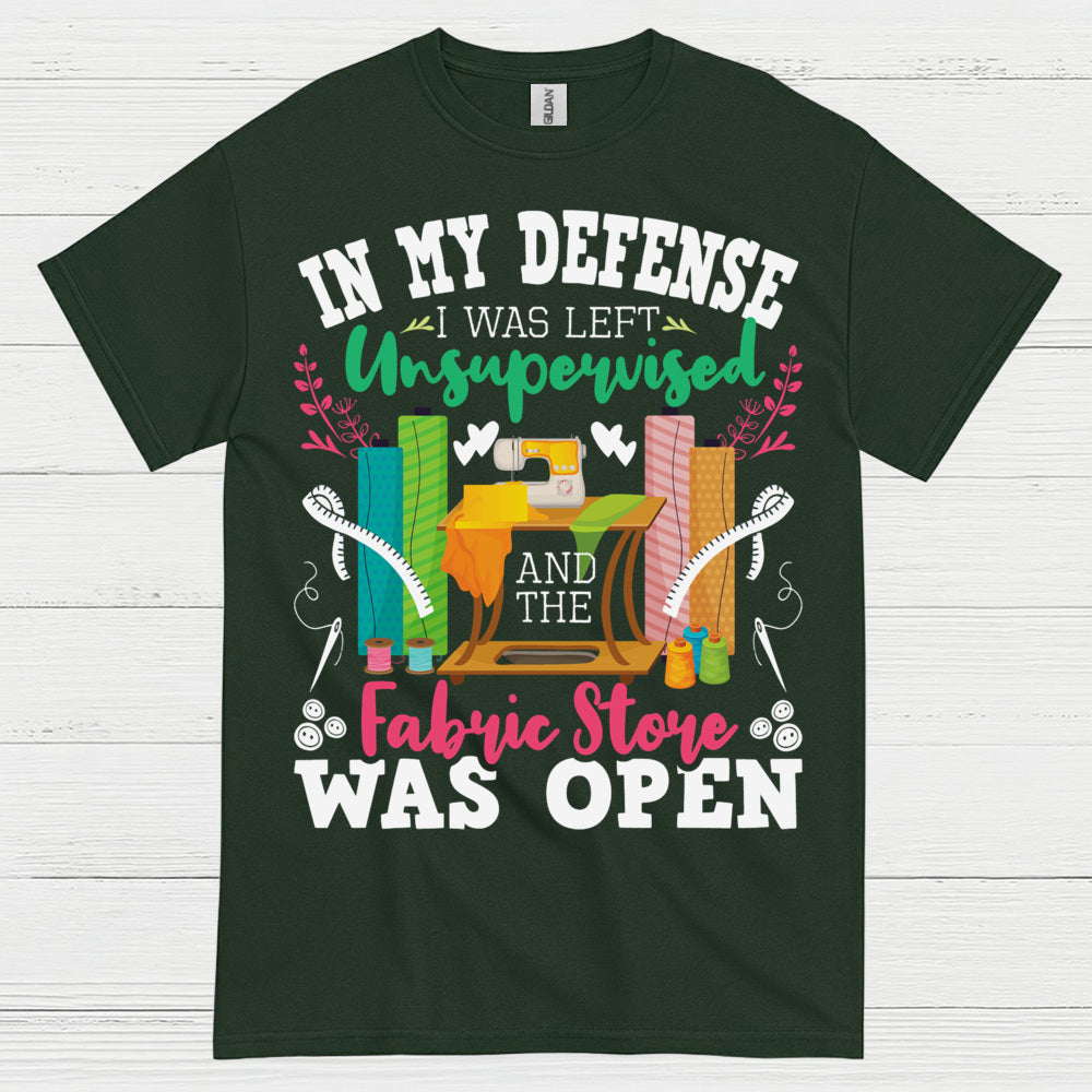 Fabric Store Humor Sewing T Shirt