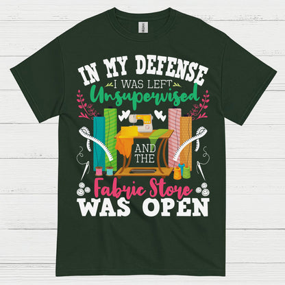Fabric Store Humor Sewing T Shirt