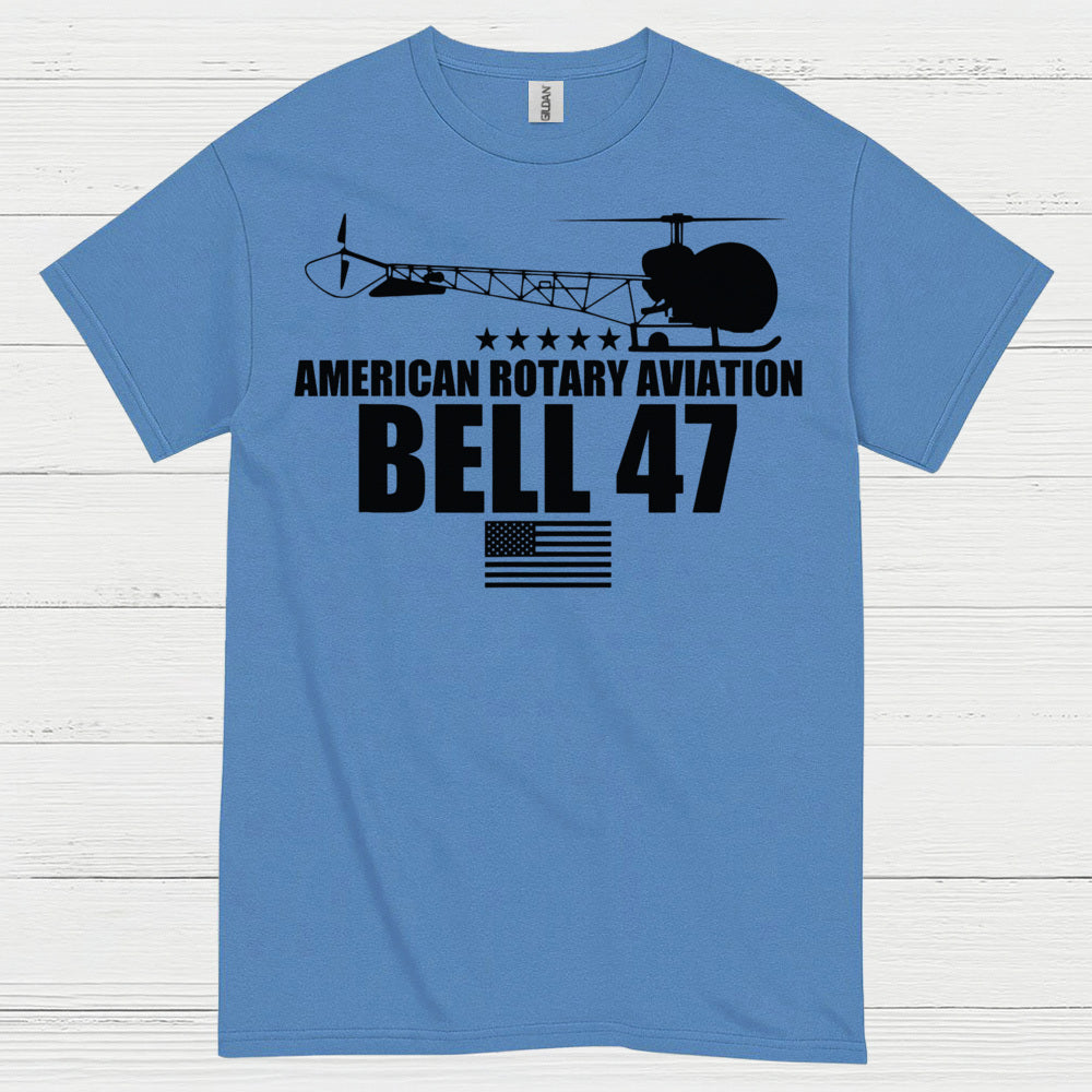 Bell 47 American Rotary Aviation T Shirt