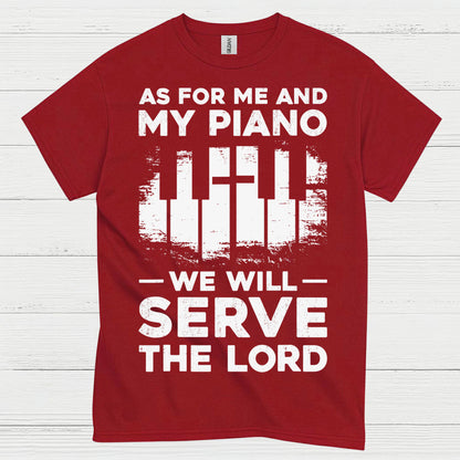 Serve the Lord Teacher T Shirt