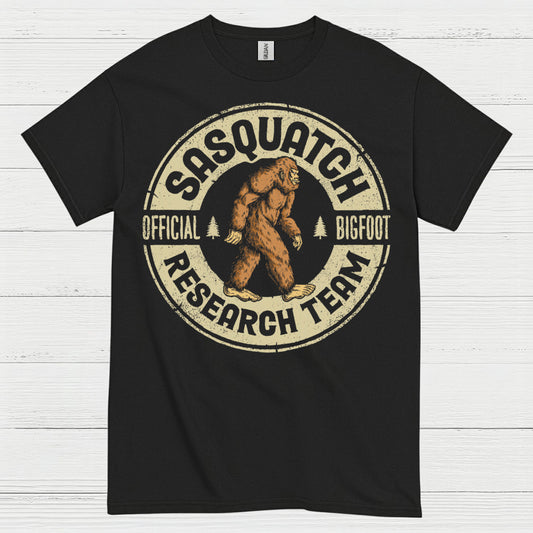 Sasquatch Research Team Bigfoot T Shirt