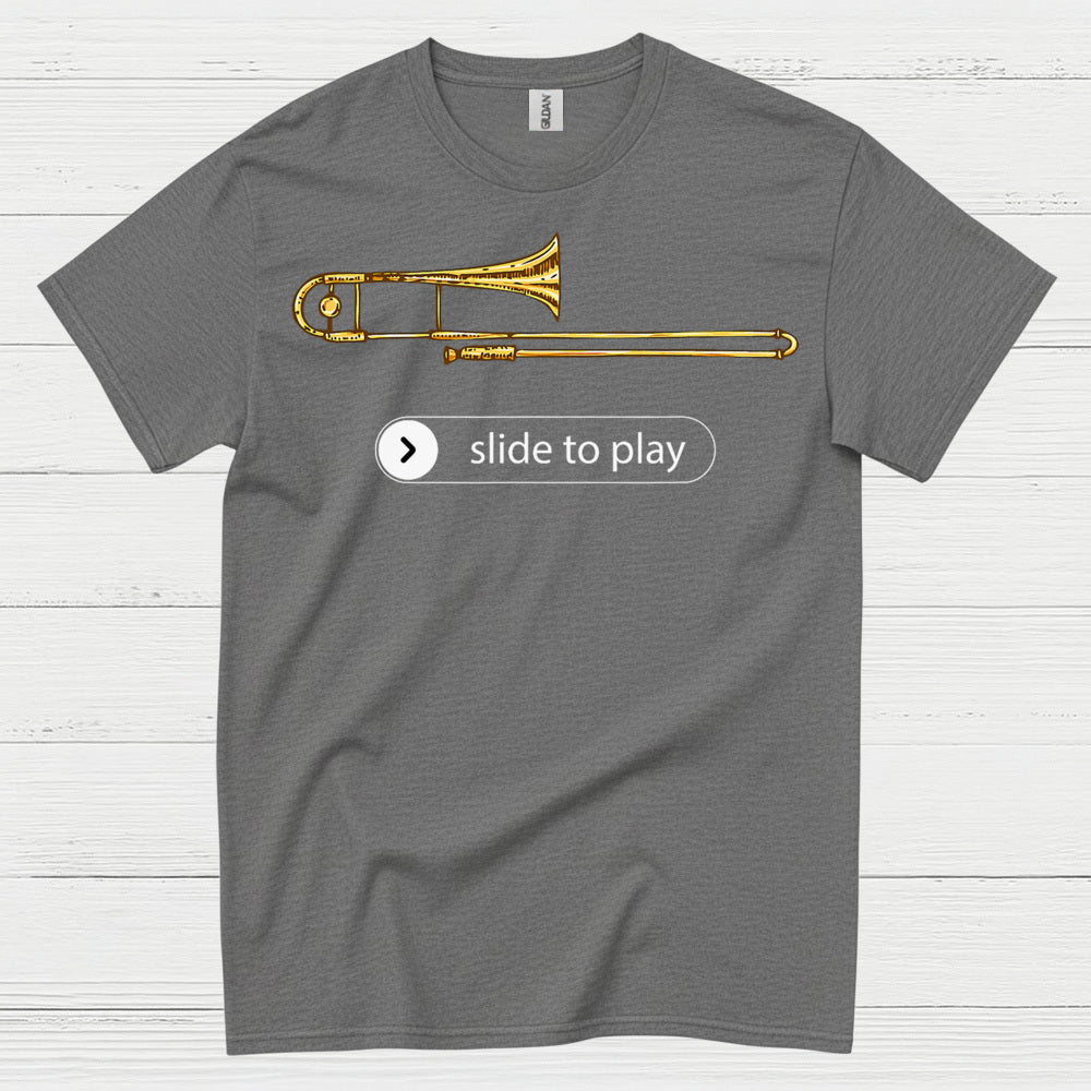 Slide To Play Trombone T Shirt