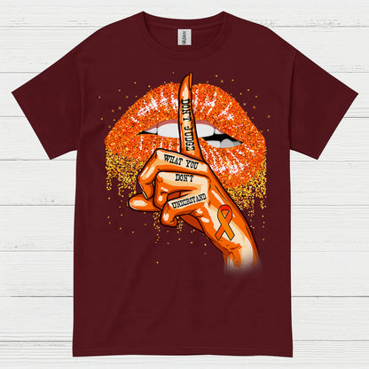 Silent Strength Multiple Sclerosis T Shirt