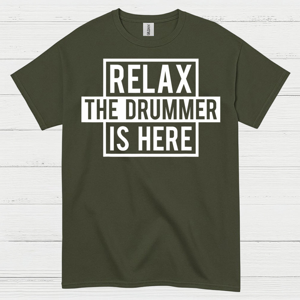 Relax Drummer T Shirt