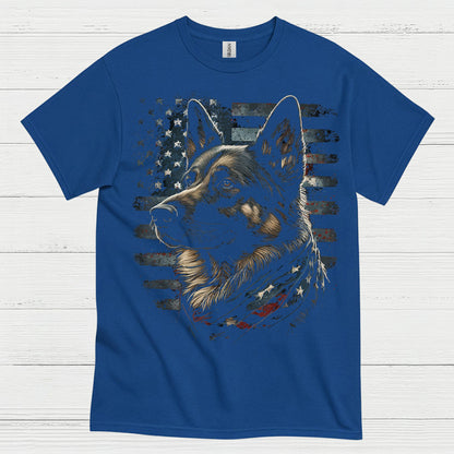 Patriotic Shepherd Pride T Shirt