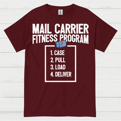 Mail Carrier Fitness Program T Shirt