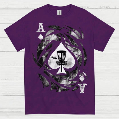 Ace Of Spades Disc Golf T Shirt